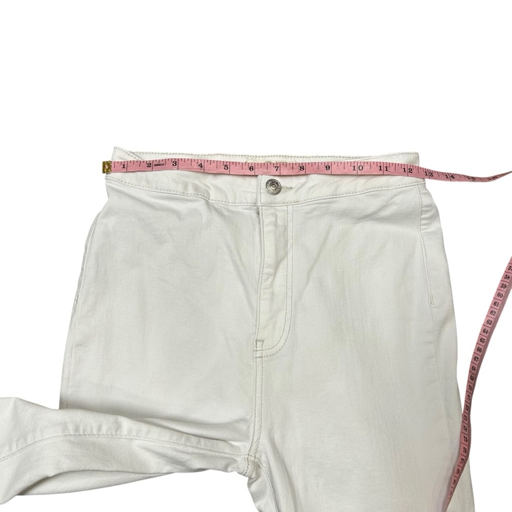 Free People float on white star ultra flare high rise jeans size 27 festival 70s - Picture 6 of 11